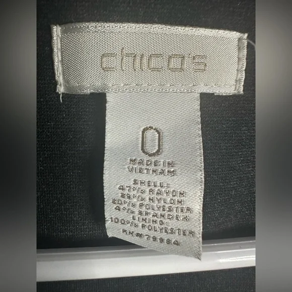 Chico's Charcoal Blazer - Picture 2 of 7